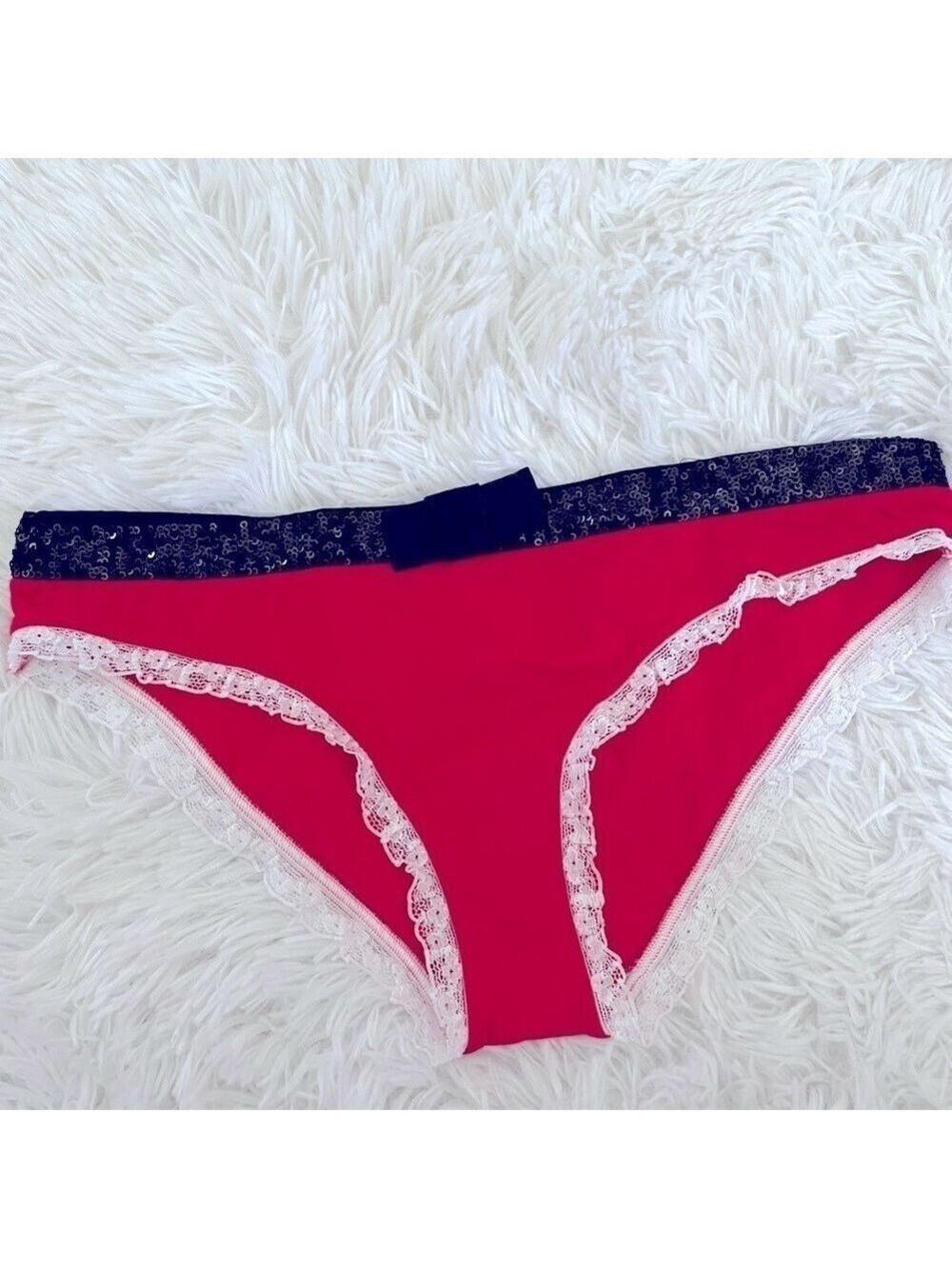 Victoria’s Secret Y2K sequins Santa panties
